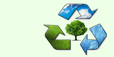 Imagine cu simbolul reciclarii